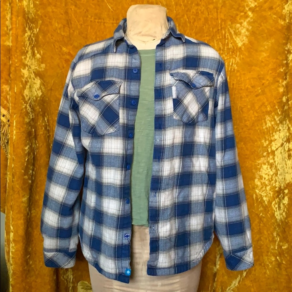 Columbia fully lined flannel shirt